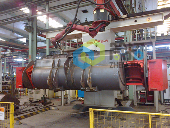 裝載機鏟斗機器人焊接工作站